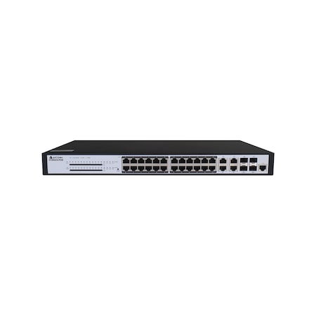 Avcomm 24-port industrial PoE Data switch 5128GX4-POE
